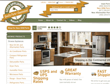 Tablet Screenshot of good-appliance.com